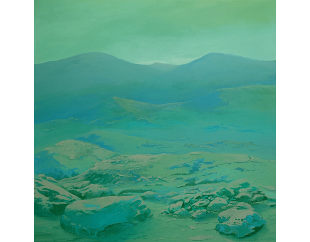 Chris Hernandez, Green Landscape, 2024 Chris Hernandez, Green Landscape, 2024