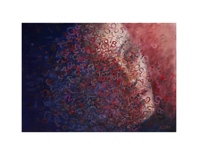 Małgorzata Kosiec, Dispersion II (Purple), 2021 Małgorzata Kosiec, Dispersion II (Purple), 2021