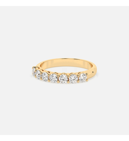 Złoty pierścionek z diamentami 0.7 ct - próba 585 Złoty pierścionek z diamentami 0.7 ct - próba 585