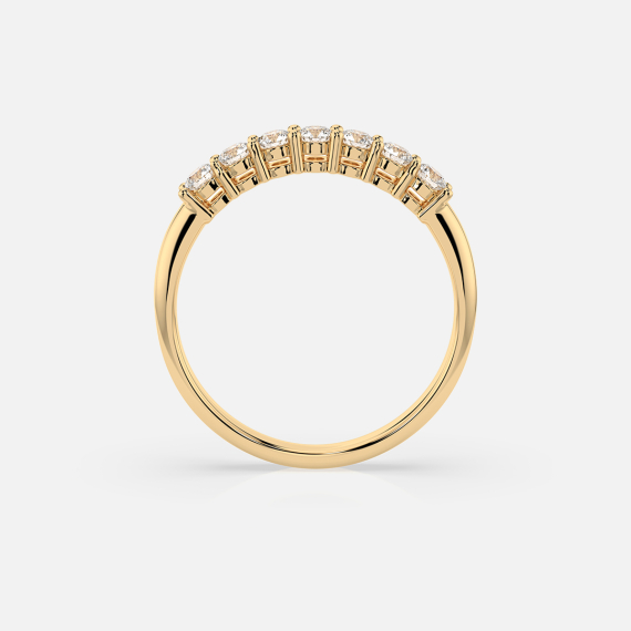 Złoty pierścionek z diamentami 0.42 ct - próba 585 Złoty pierścionek z diamentami 0.42 ct - próba 585