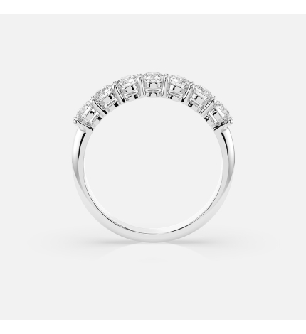 Pierścionek z białego złota z diamentami 0.7 ct - próba 585 Pierścionek z białego złota z diamentami 0.7 ct - próba 585