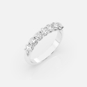 Pierścionek z białego złota z diamentami 0.7 ct - próba 585 Pierścionek z białego złota z diamentami 0.7 ct - próba 585