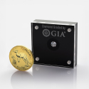 Zestaw złota moneta Australijski Kangur 1 uncja i diament 0.50 ct Zestaw złota moneta Australijski Kangur 1 uncja i diament 0.50 ct