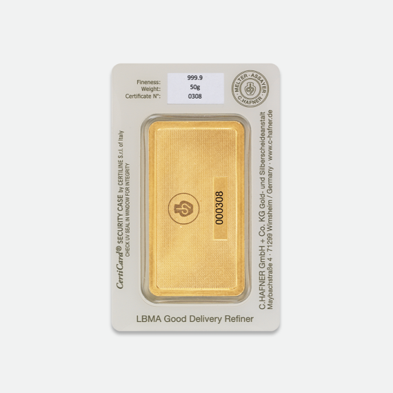 Zestaw złota sztabka 50 g i diament 0.18 ct Zestaw złota sztabka 50 g i diament 0.18 ct