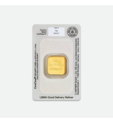 Zestaw złota sztabka 50 g i diament 0.18 ct Zestaw złota sztabka 50 g i diament 0.18 ct