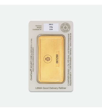 Zestaw złota sztabka 100 g i diament 0.45 ct Zestaw złota sztabka 100 g i diament 0.45 ct