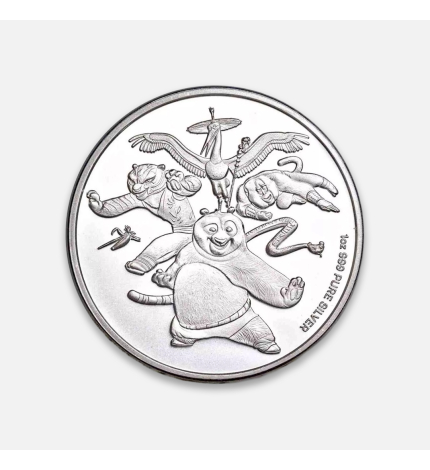 Srebrna moneta Samoa: Kung Fu Panda 15 lat niesamowitości 2023 1 uncja Srebrna moneta Samoa: Kung Fu Panda 15 lat niesamowitości 2023 1 uncja