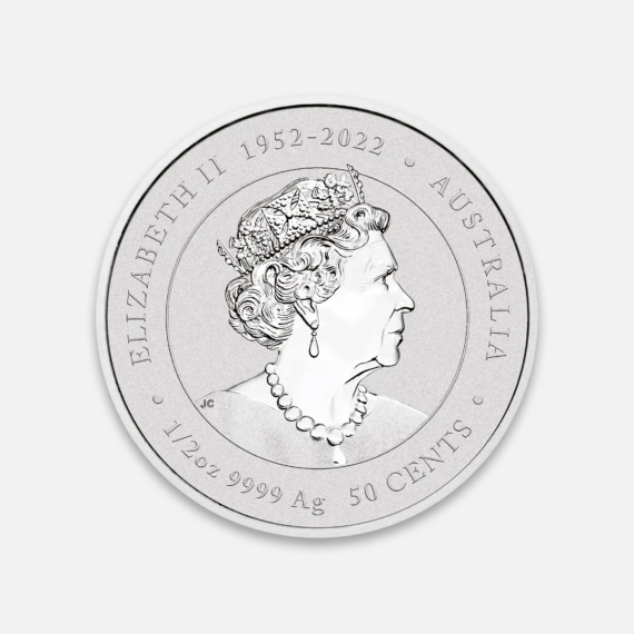 Srebrna moneta Lunar III: Rok Królika 2023 1/2 uncji Srebrna moneta Lunar III: Rok Królika 2023 1/2 uncji