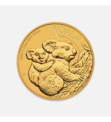 Złota moneta Koala 1/10 uncji Złota moneta Koala 1/10 uncji