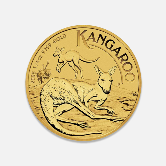 Złota moneta Australijski Kangur 1/4 uncji Złota moneta Australijski Kangur 1/4 uncji