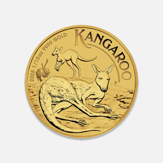 Złota moneta Australijski Kangur 1/10 uncji Złota moneta Australijski Kangur 1/10 uncji