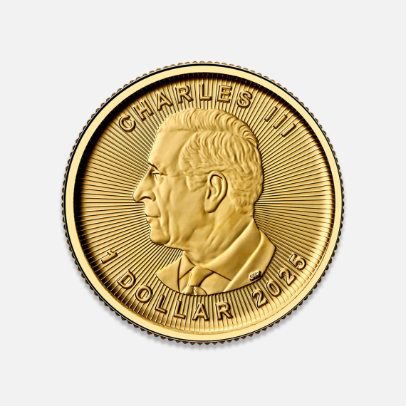 Złota moneta Kanadyjski Liść Klonowy 1/20 uncji Złota moneta Kanadyjski Liść Klonowy 1/20 uncji
