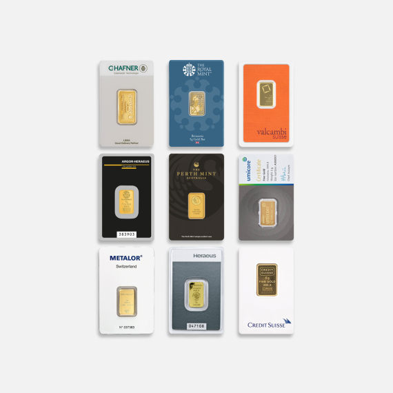 5 g sztabka złota CertiPack 5 g sztabka złota CertiPack