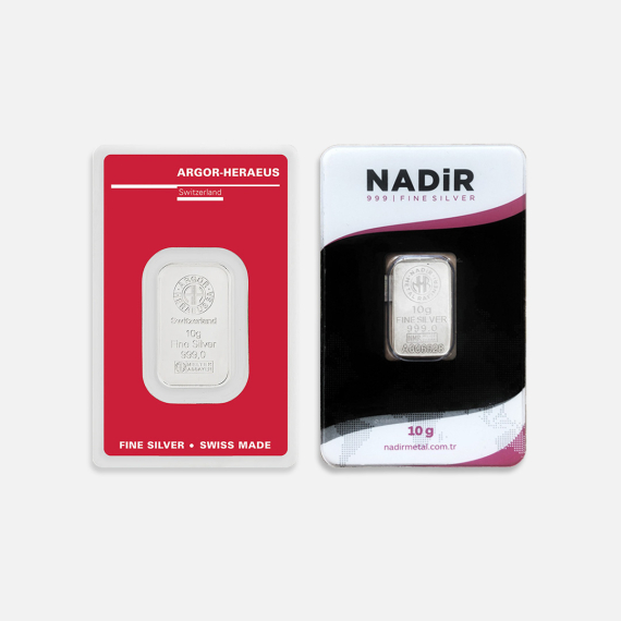 10 g sztabka srebra 10 g sztabka srebra
