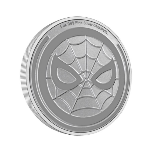 Srebrna moneta Marvel: Spiderman 1 uncja